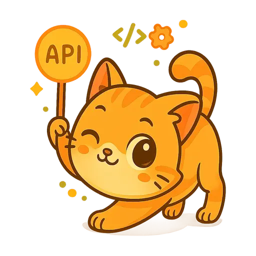Cute cartoon cat